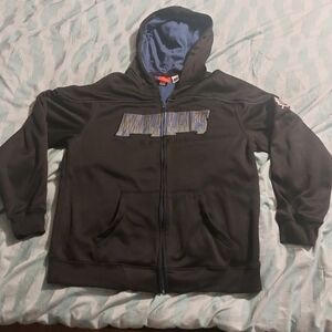 Toronto Maple‎ Leafs Reebok Black Full-Zip Hoodie Men's Large NHL Faceoff